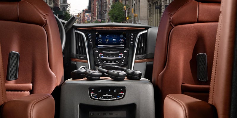 Interior of 2020 Cadillac Escalade