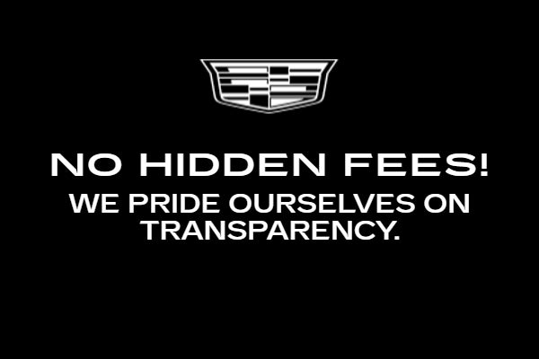 No hidden fees!