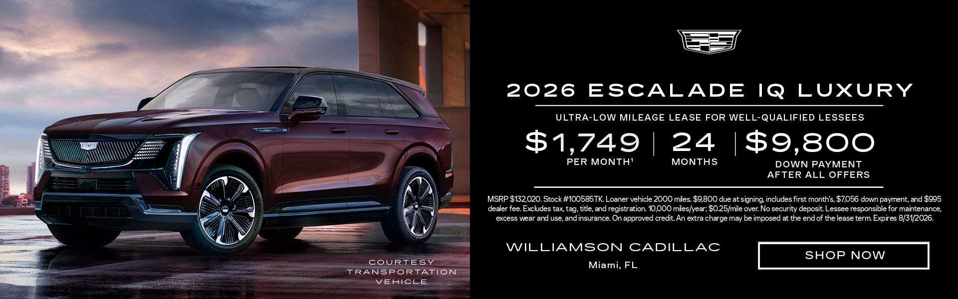 2026 ESCALADE IQ LUXURY